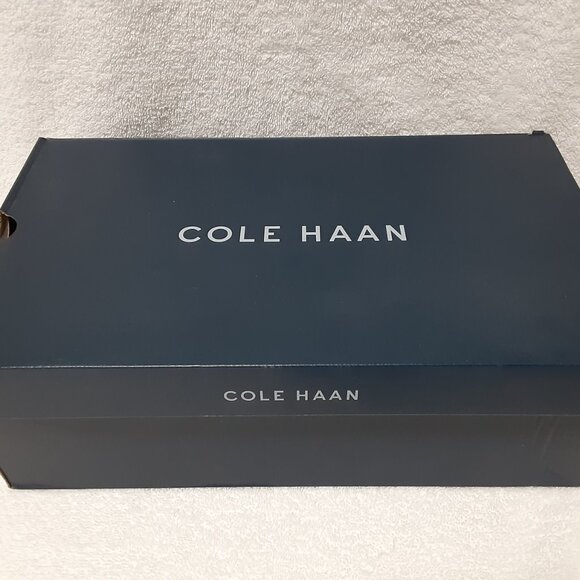 COLE HANN MEN GRAND 360 SUEDE LEATHER SLIP ON SHOES BLACK/WHITE 11M - Picture 5 of 16